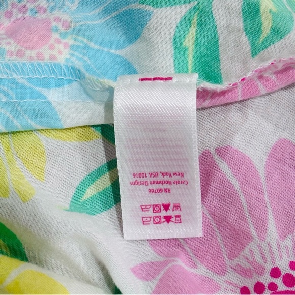 Lilly Pulitzer Floral Tunic Swim Coverup Tunic‎ Size S - Picture 7 of 7